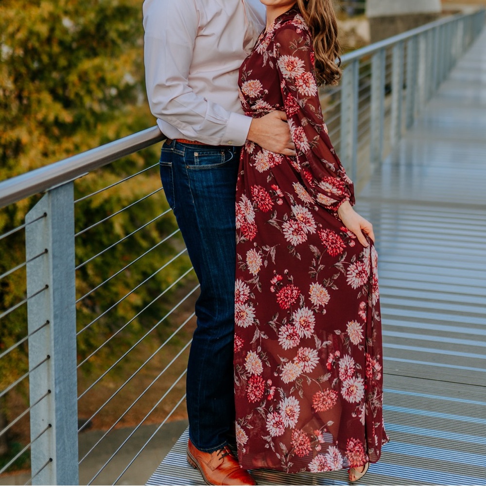 Gal Meets Glam Georgia Chiffon Maxi Dress